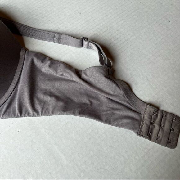 Ambrielle Bra Gray 40DD underwire padded full figure everday full coverage - Picture 7 of 8